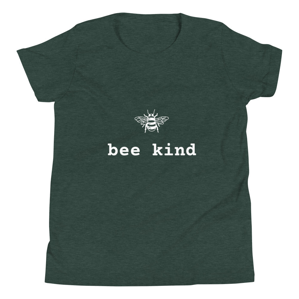 Youth Short Sleeve Bella+Canvas Tee Bee Kind