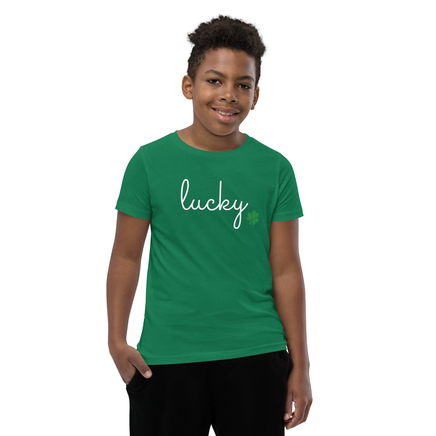 Youth Short Sleeve Tee Lucky Clover