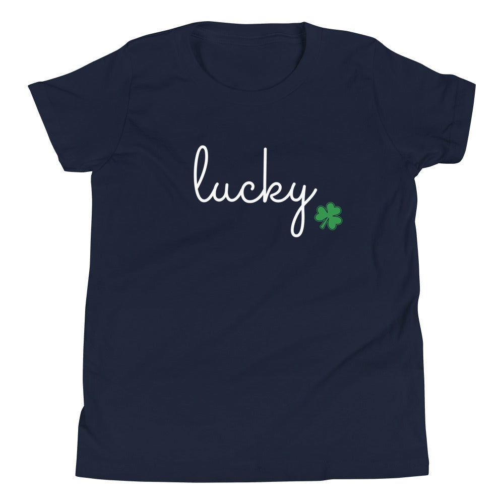 Youth Short Sleeve Tee Lucky Clover