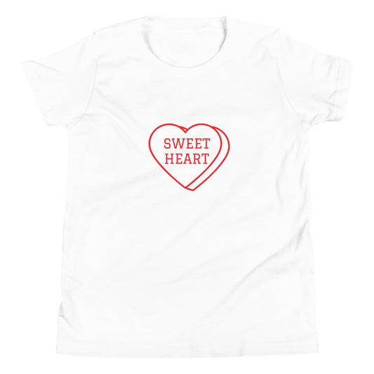 Youth Short Sleeve Bella+Canvas Tee Sweet Heart