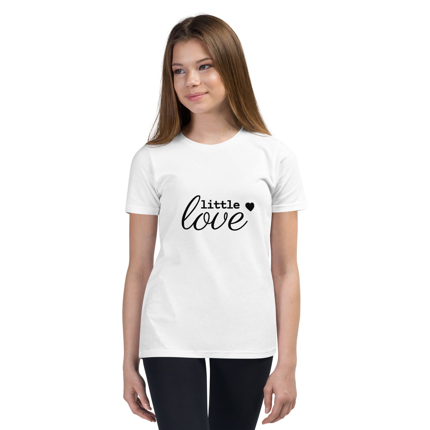 Youth Short Sleeve Bella+Canvas Tee Little Love