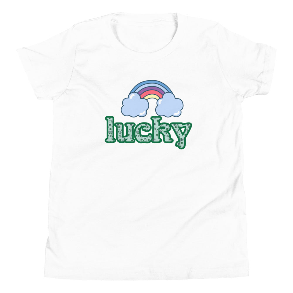 Youth Short Sleeve Tee Lucky Rainbow